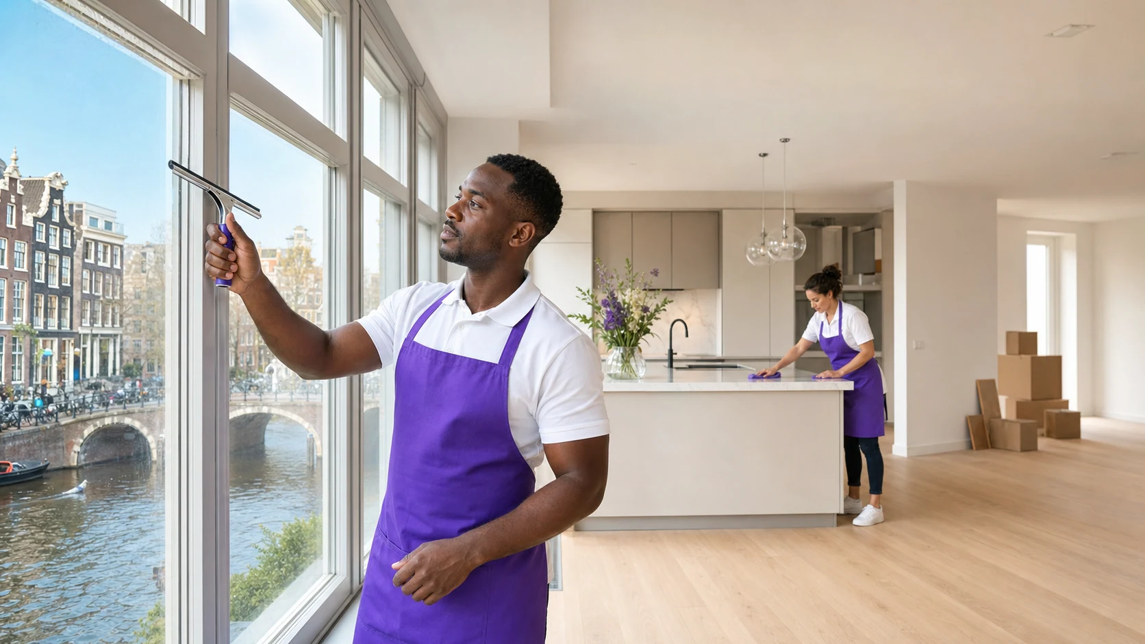 Oplever- en glasreiniging door Eazy Cleanup